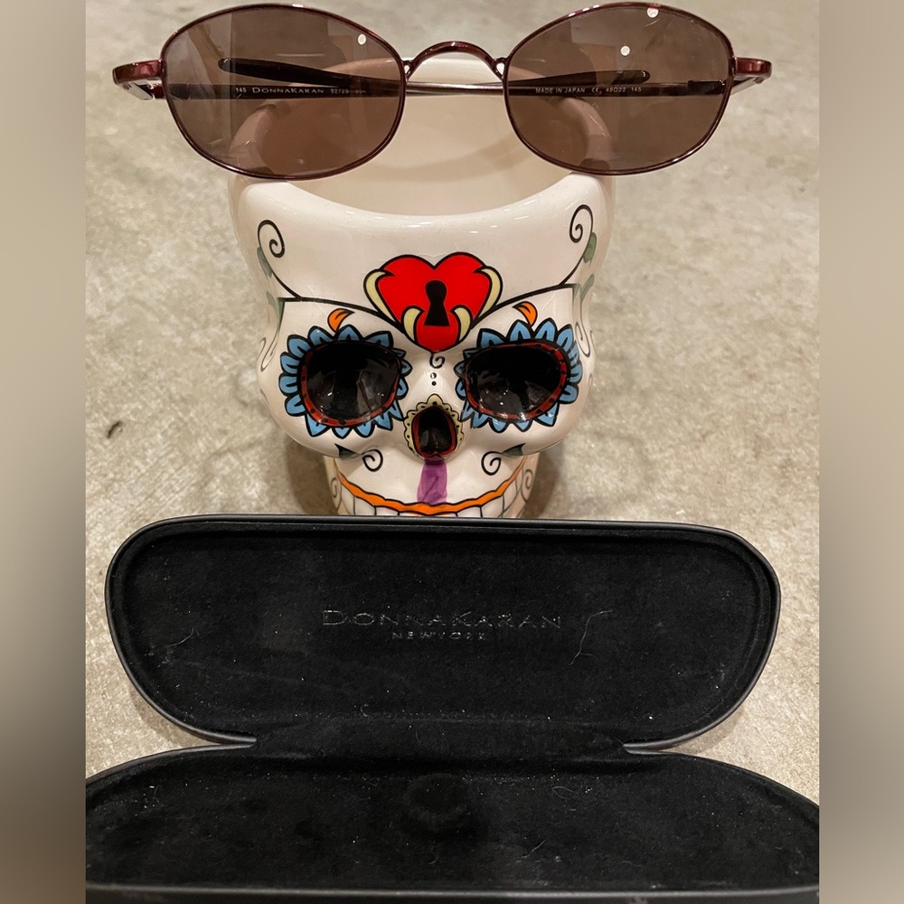 Donna Karan Dark Brown Eyewear